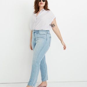 Madewell The Curvy Perfect Vintage Jeans size 33